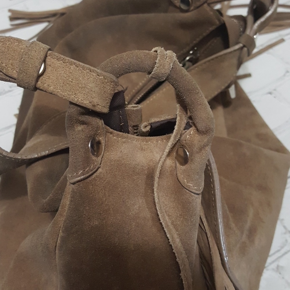 Dsquared2 suede fringe bag - Picture 7 of 8